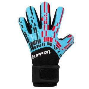 Guante BUFFON Pixel Básico Adulto Látex Softy Azul/Negro