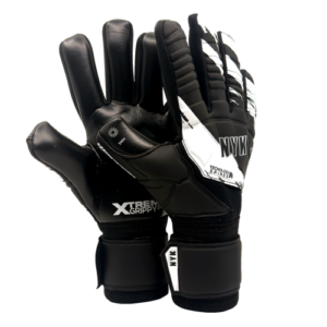 Guante NYK Warrior V1.0 Semiprofesional Anti fractura Látex Grippy Negro/Blanco