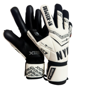Guante NYK Jogra 3 Pro Látex X-Basic Blanco/Negro