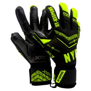 Guante NYK Jogra 3 Pro Látex X-Plus Negro/Neón