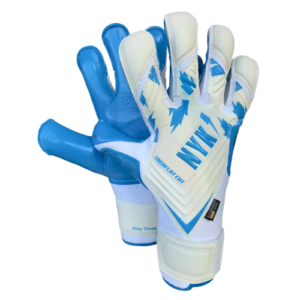 Guante De Arquero NYK EVO 4 Pro Látex X-Basic Blanco/Celeste