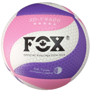 Balón De Volleyball FOX Pro V8600 Rosa/Lila/Blanco #5