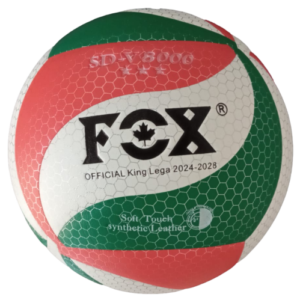 Balón De Volleyball FOX Pro V8000 Rojo/Verde/Blanco #5